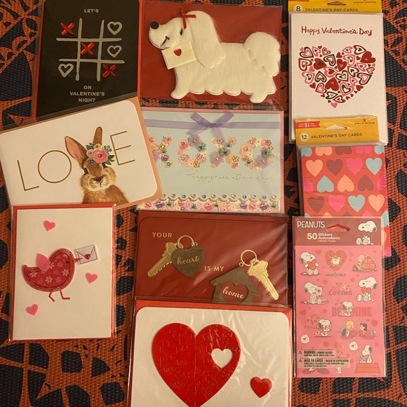 Papyrus Other 7 Sealed Papyrus Cards 2 Sets Of Valentines Day Cards